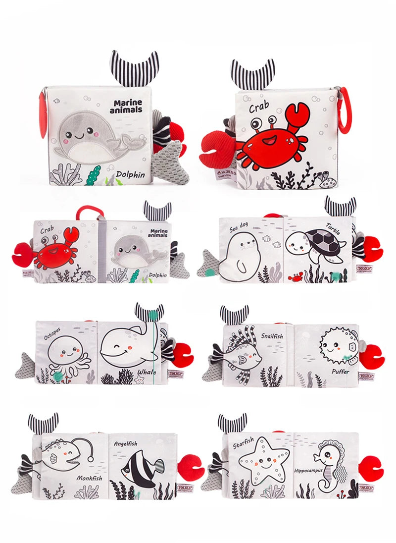 Start Your Baby's Educational Journey with Soft Cloth Books!