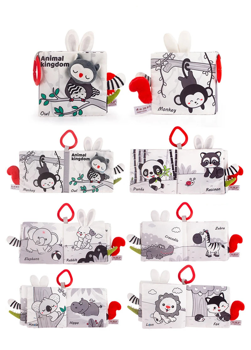 Start Your Baby's Educational Journey with Soft Cloth Books!
