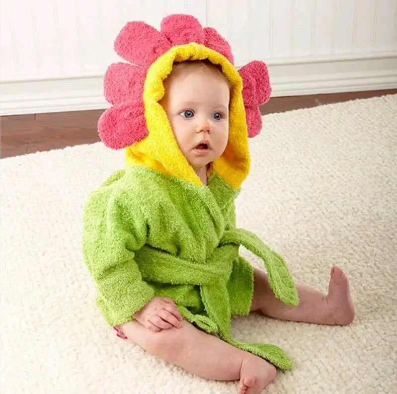 Wrap Your Little One in Comfort with Our Hooded Baby Bath Towels!