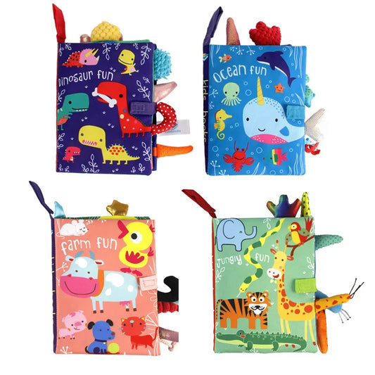 Brighten Up Your Baby's World with Our Interactive Cloth Book